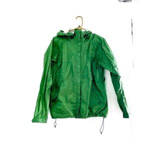 Eastern Mountain Sports Rain Jacket Windbreaker Green M